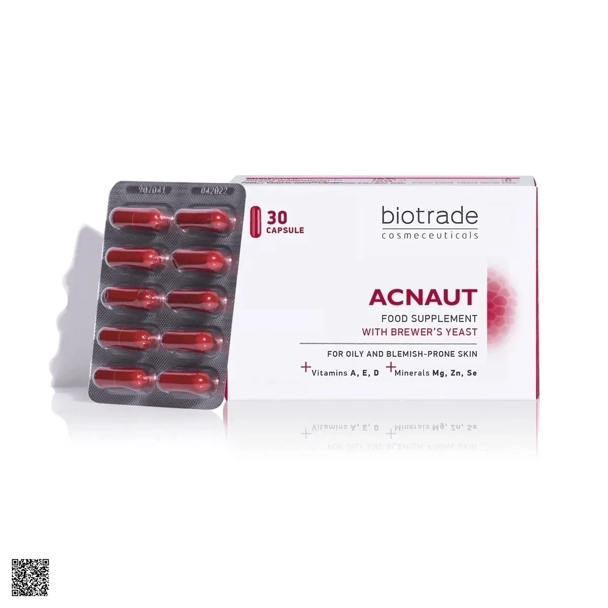 Biotrade Acnaut Food Supplement Viên Uống Giảm Mụn Cao Cấp