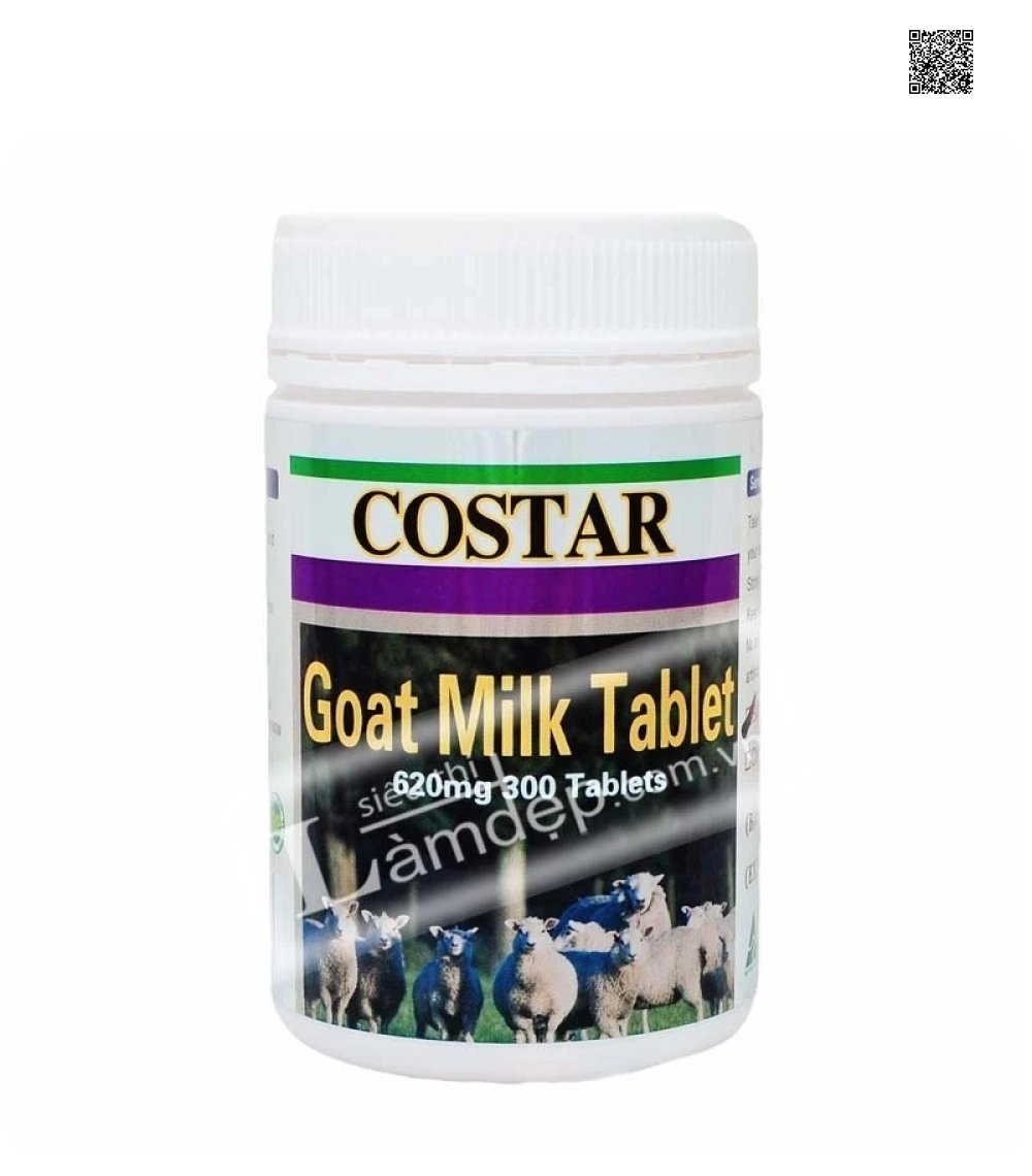 Goat Milk Tablet - Sữa dê cô đặc dạng viên 620mg - Hương Chocolate