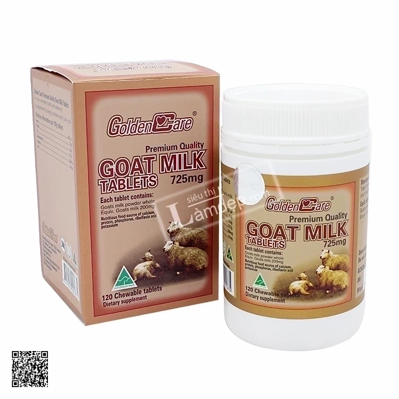Golden Care Goat Milk 725mg x 120 viên