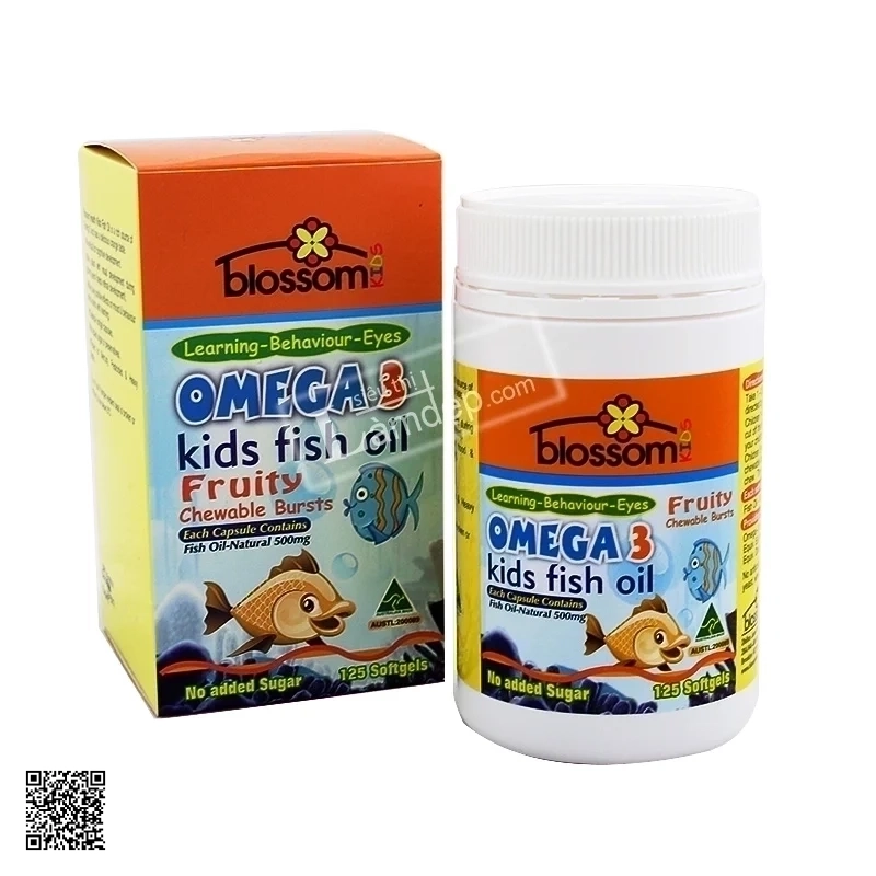 Dầu Cá Trẻ Em (Kidss Fish Oil) Omega3 Blossom