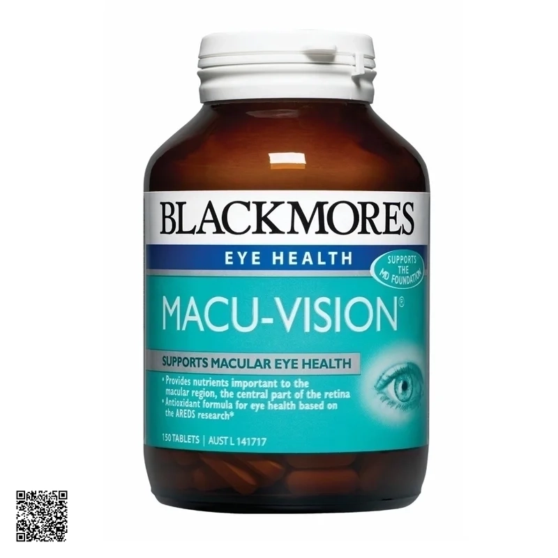 Viên Uống Bổ Mắt Blackmores Eye Health Macu Vision 125 Viên