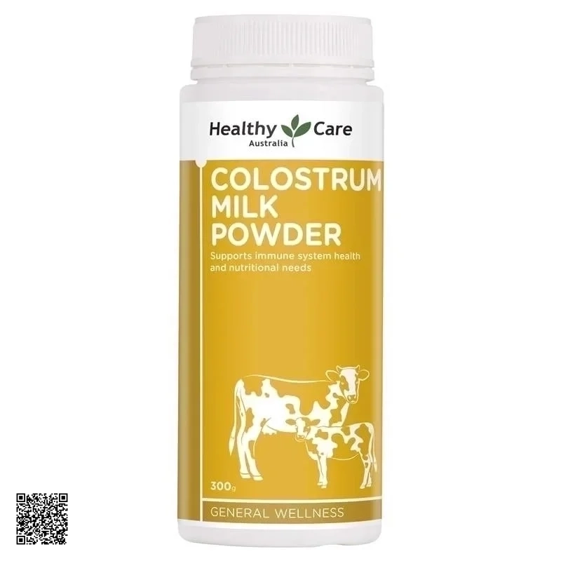 Colostrum Milk Powder Healthy Care 300gr Bột Sữa Bò Non Từ Úc