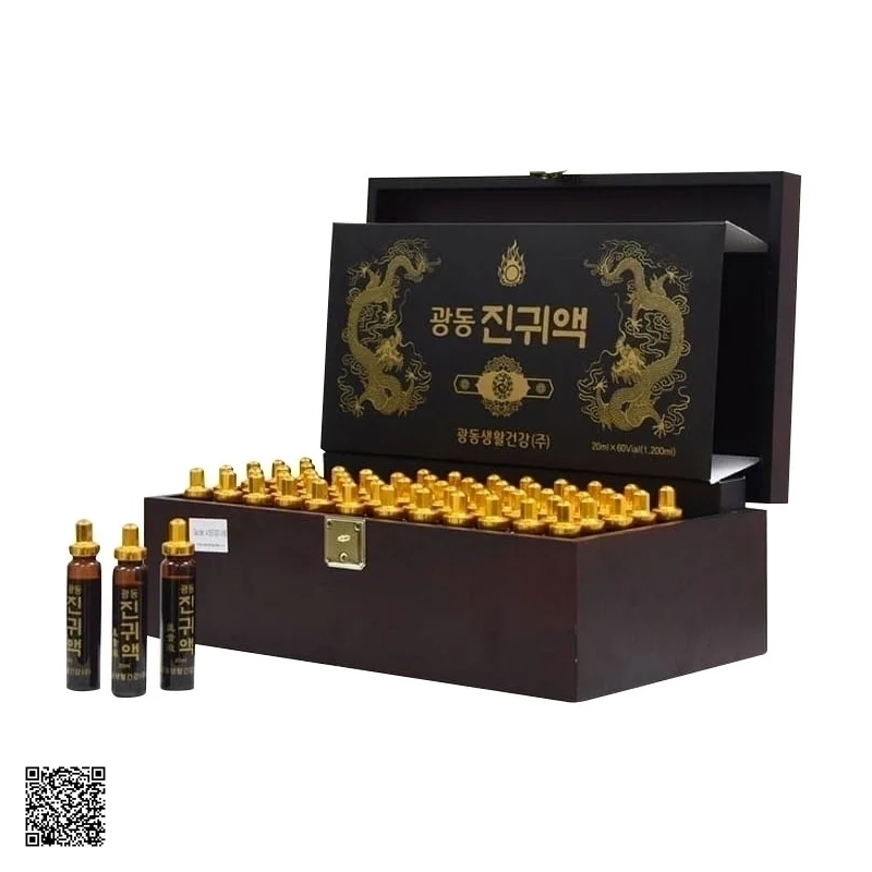 Nước Uống Bổ Dược Tăng Lực Kwangdong 60 Ống - Tăng Cường Sinh Lực Nam Giới