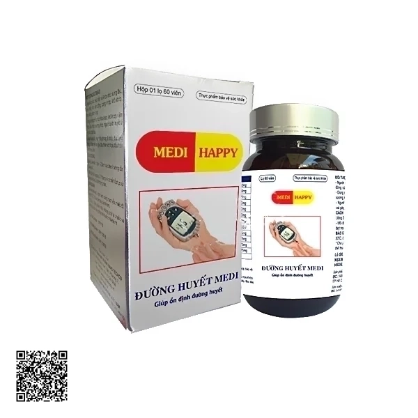 Đường Huyết Medi Happy - Thảo Dược Hỗ Trợ Điều Trị Tiểu Đường