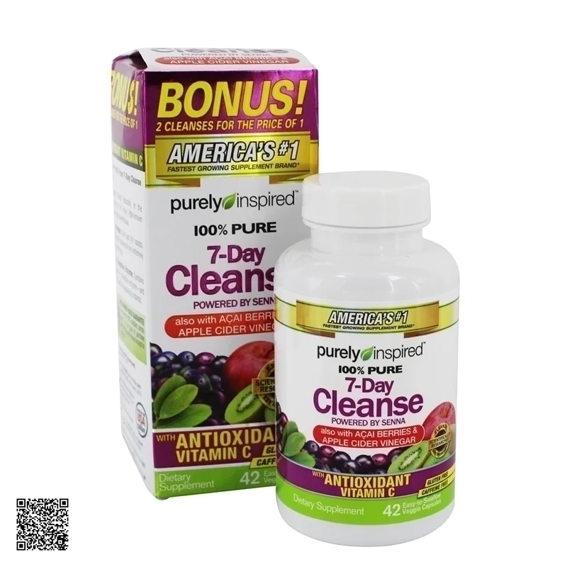 Viên Uống 7 Ngày Thanh Lọc Cơ Thể Purely Inspired 100% Pure 7- Day Cleanse