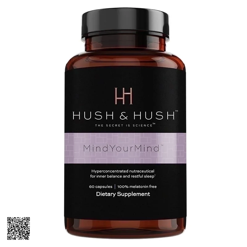 Hush & Hush Mind Your Mind Viên Uống Cải Thiện Giấc Ngủ (60 Viên)