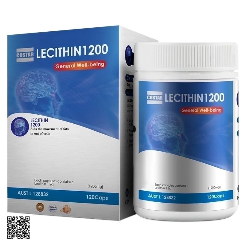 Viên Uống Mầm Đậu Nành Costar Lecithin 1200mg Từ Úc