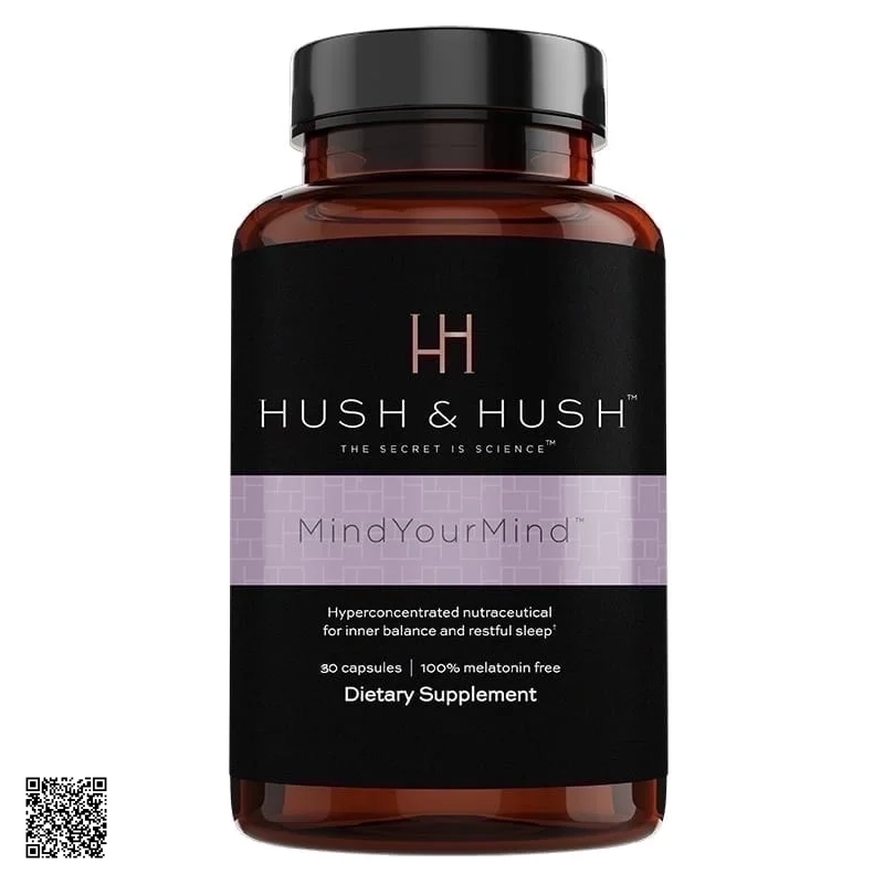 Hush & Hush Mind Your Mind Viên Uống Cải Thiện Giấc Ngủ (30 Viên)