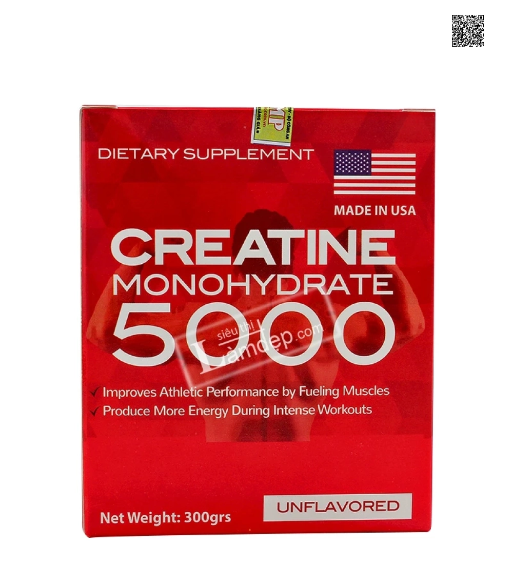 Bột Dinh Dưỡng Tăng Cân, Tăng Cơ Creatine Monohydrate 5000