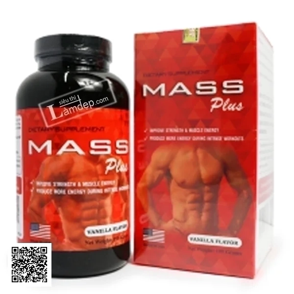 Bột Dinh Dưỡng Hỗ Trợ Tăng Cân, Tăng Cơ Mass Plus