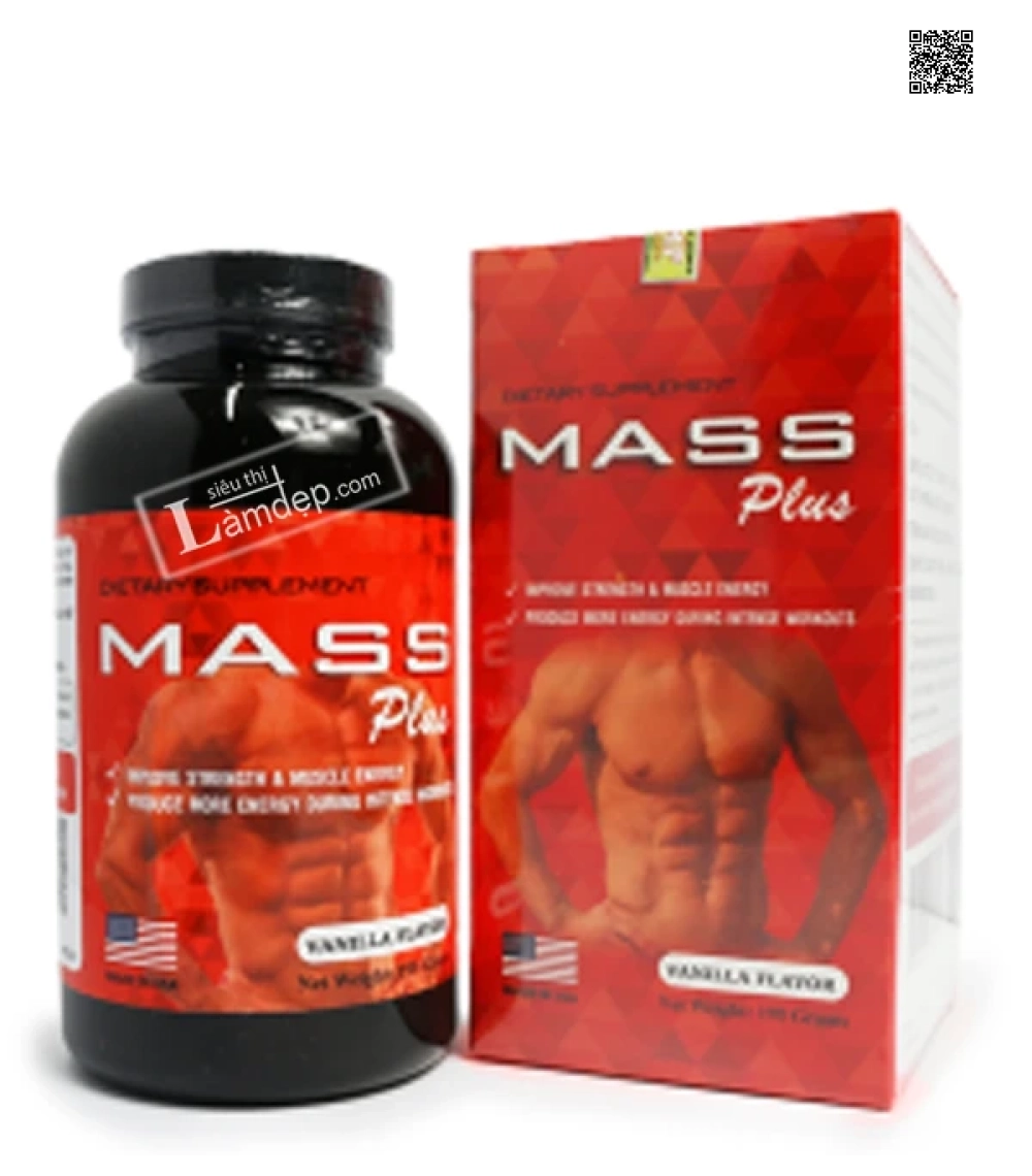 Bột Dinh Dưỡng Hỗ Trợ Tăng Cân, Tăng Cơ Mass Plus