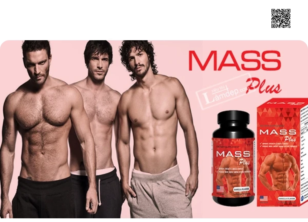 Bột Dinh Dưỡng Hỗ Trợ Tăng Cân, Tăng Cơ Mass Plus