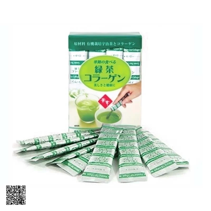 HANAMAI - Green Tea Collagen - Collagen Dạng Bột Chiết Xuất Từ Trà Xanh