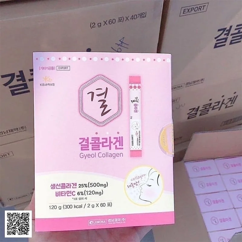 Bột Collagen Lemona Gyeol Nano Collagen Powder Lemon Hàn Quốc