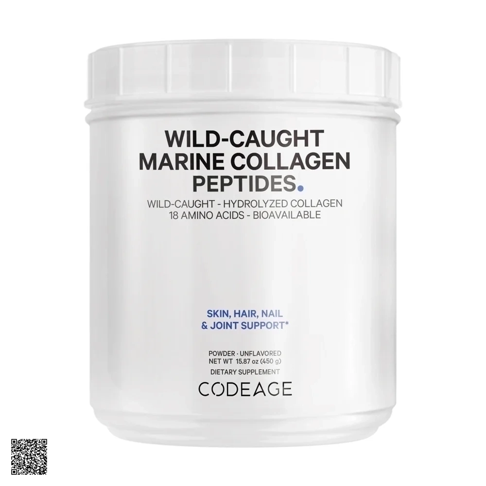 Code Age Wild Caught Marine Collagen Peptides Powder Bột Collagen Chiết Xuất Từ Cá