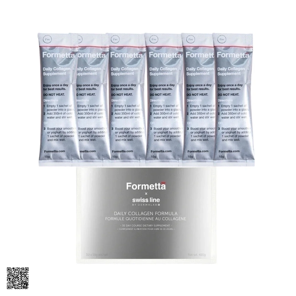 Swissline Formetta Daily Collagen Supplement Collagen Dạng Bột Từ Thuỵ Sĩ