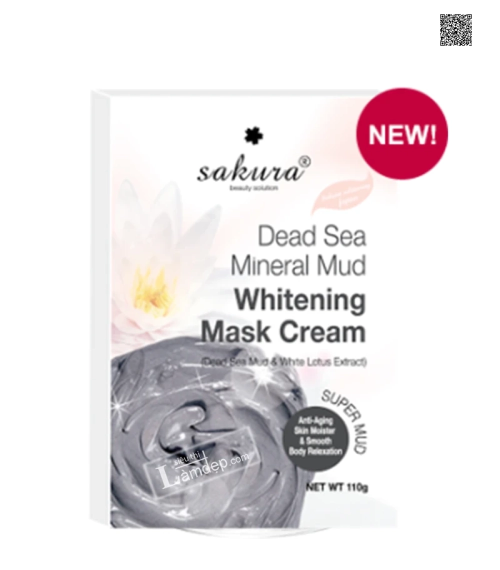 kem-tam-trang-bun-khoang-thien-nhien-va-tinh-chat-sen-trang-sakura-dead-sea-mineral-mud-whitening-mask-cream