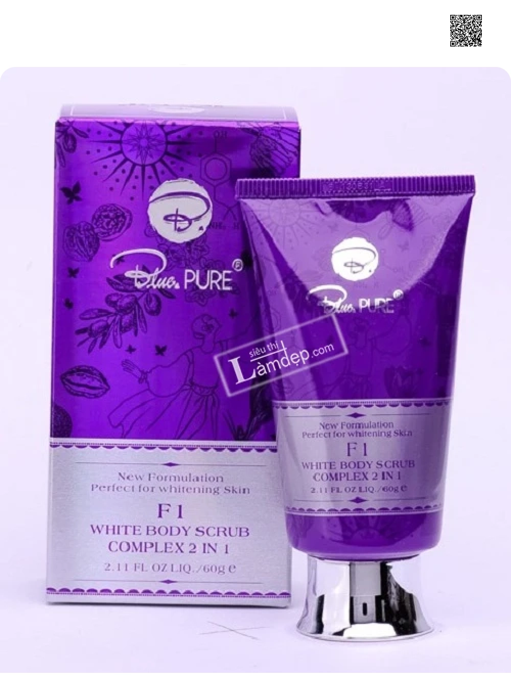 Kem Tẩy Trắng Da Toàn Thân F1 White Body Scrub Complex