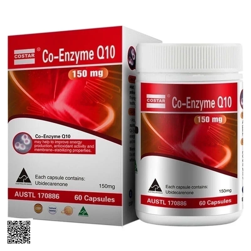 Costar Co-Enzyme Q10 - Viên Uống Hỗ Trợ Tim Mạch Từ Úc