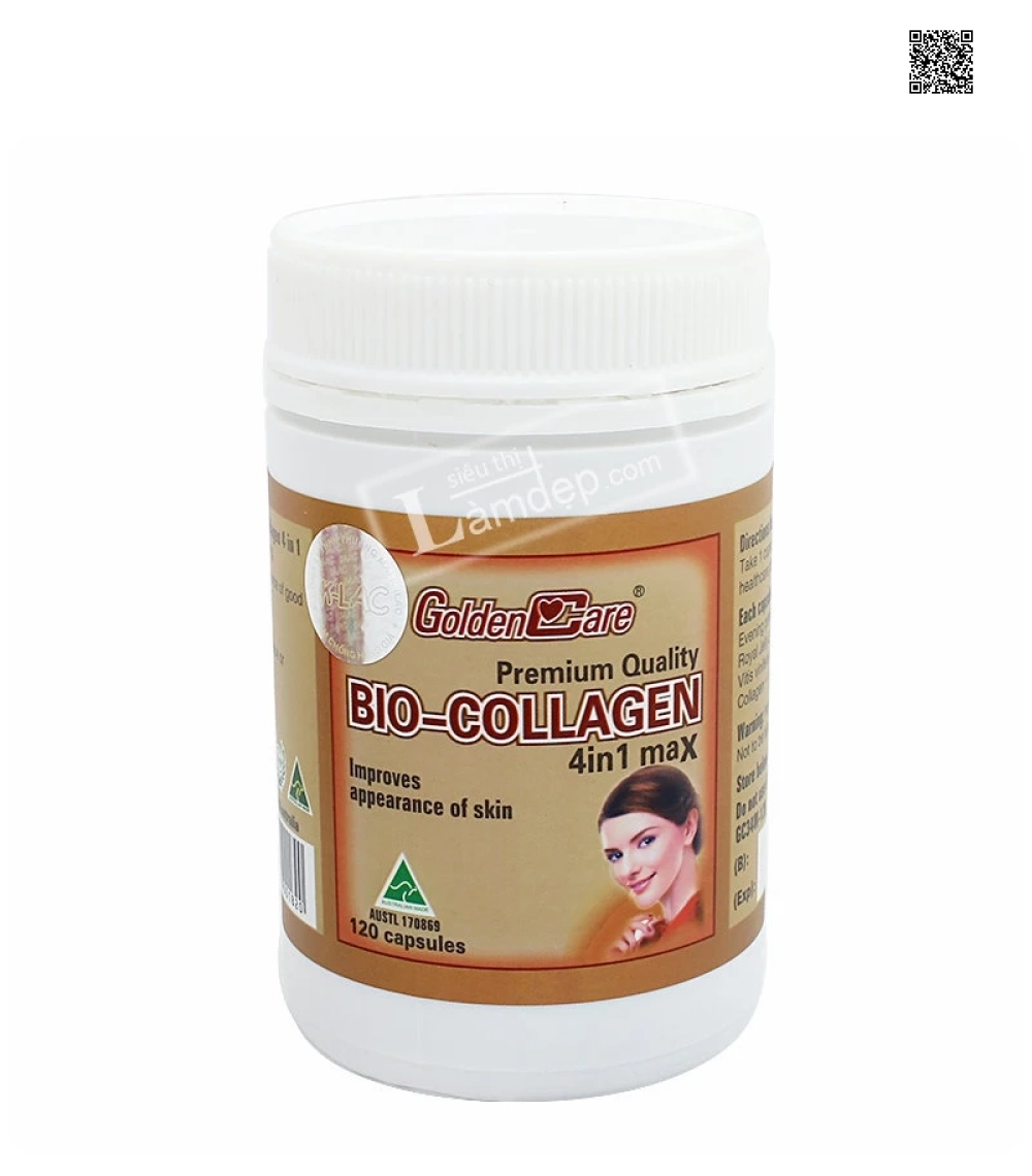 GoldenCare Bio Collagen 4 In 1 120 Viên GoldenCare Bio Collagen 4 In 1 120 Viên