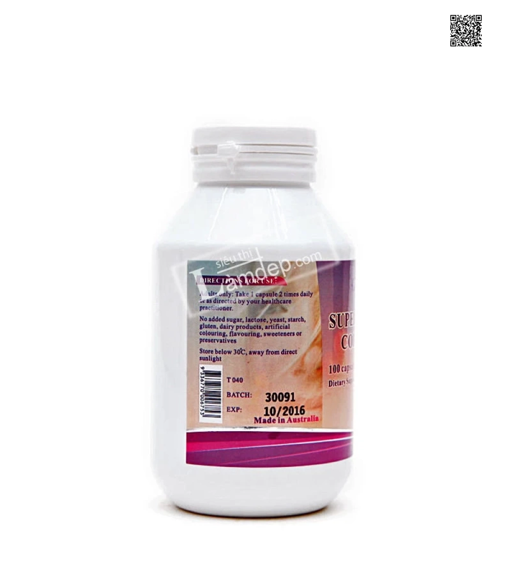 Viên Uống Chống Lão Hóa, Làm Đẹp Da Super Marine Collagen Của Úc