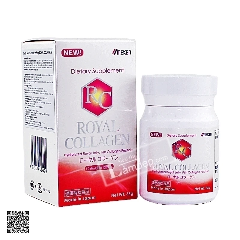 Royal Collagen Umeken - Viên Uống Collagen Làm Đẹp Da