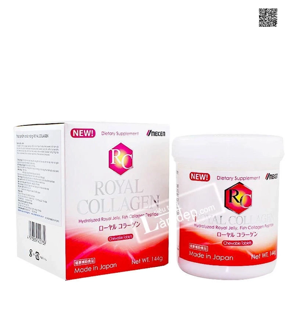 Royal Collagen Umeken - Viên Uống Collagen Làm Đẹp Da (180 Viên)