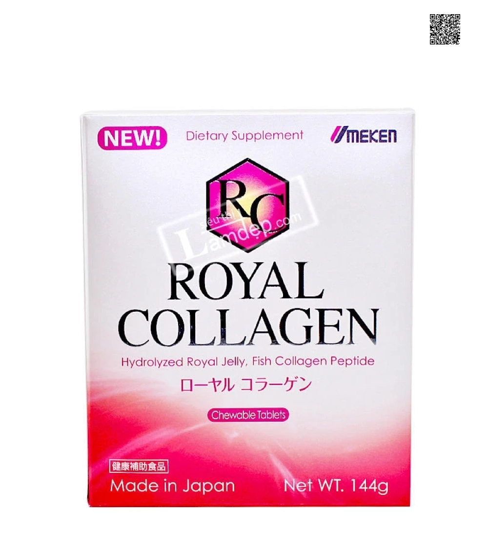 Royal Collagen Umeken - Viên Uống Collagen Làm Đẹp Da (180 Viên)