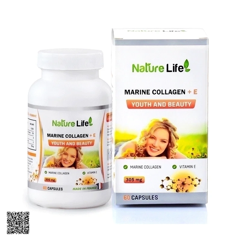 Viên Uống Đẹp Da Chống Lão Hóa Nature Life Marine Collagen E Youth And Beauty