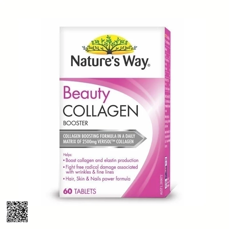 Viên Uống Đẹp Da Natures Way Beauty Collagen Booster