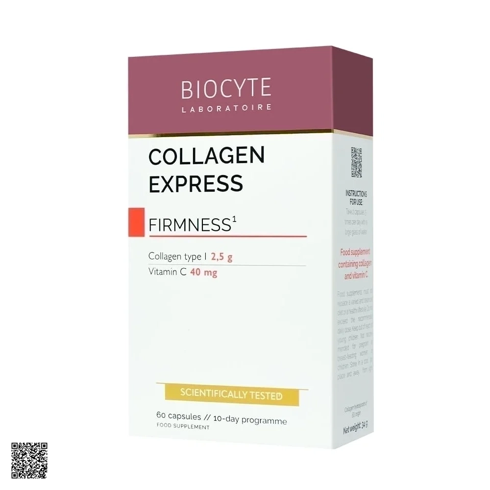 Biocyte Collagen Express Viên Uống Bổ Sung Collagen (4 Vỉ x 15 Viên)