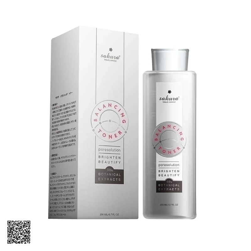 Sakura Balancing Toner - Nước Cân Bằng Da Tinh Chất Hoa Hồng