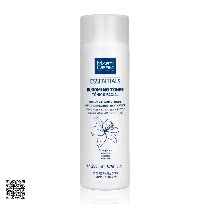 MartiDerm Essentials Blooming Toner - Nước Cân Bằng Dưỡng Ẩm Cho Da