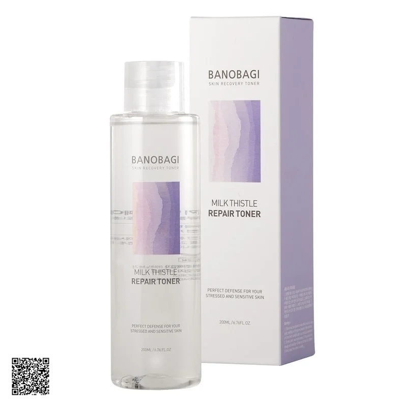 Nước Hoa Hồng Dưỡng Ẩm Banobagi Milk Thistle Repair Toner