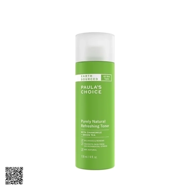 Nước Hoa Hồng Paula’s Choice Earth Sourced Purely Natural Refreshing Toner