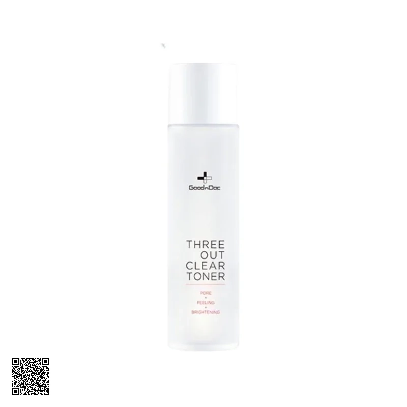 GoodnDoc Three Out Clear Toner - Nước Hoa Hồng Hàn Quốc