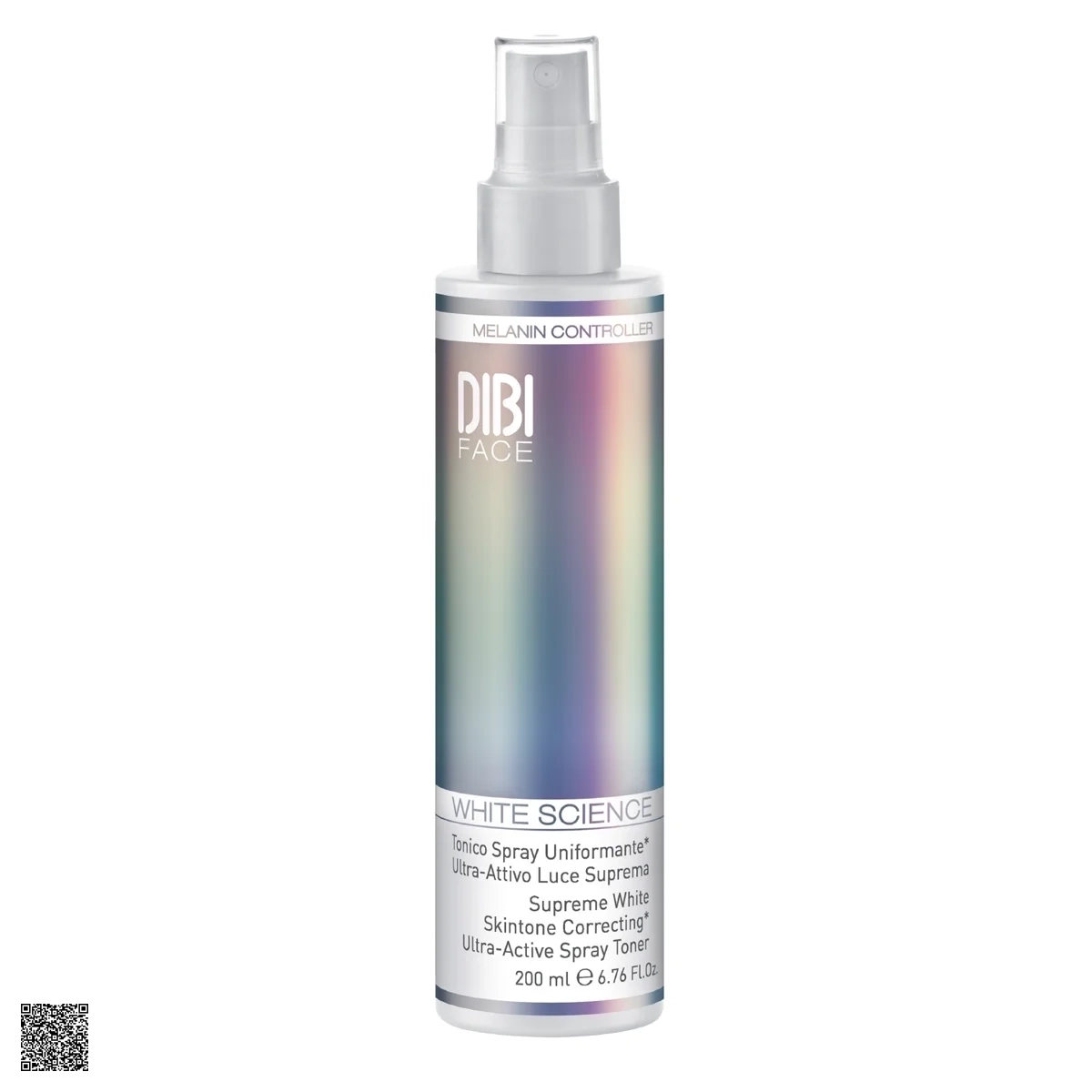 Dibi Milano White Science Supreme White Skintone Correcting Ultra-Active Spray Toner - Nước Cân Bằng Da