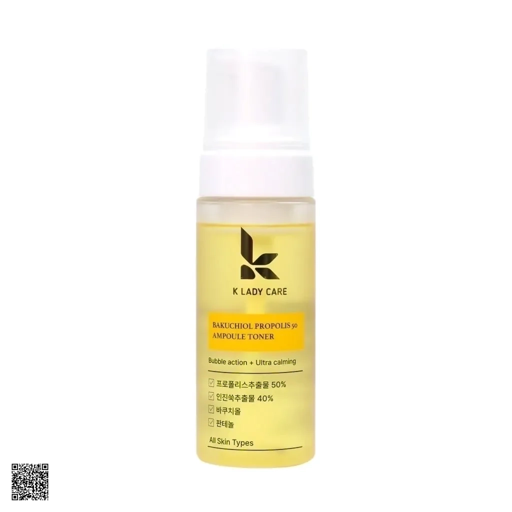 K Lady Care Bakuchiol Propolis 50 Ampoule Toner - Nước Hoa Hồng Keo Ong