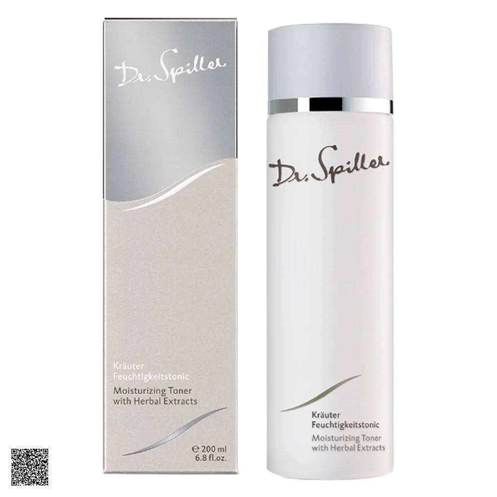 Dr.Spiller Moisturizing Toner With Herbal Extracts - Nước Cân Bằng Thảo Dược Cho Da Dầu, Da Mụn (200ml)