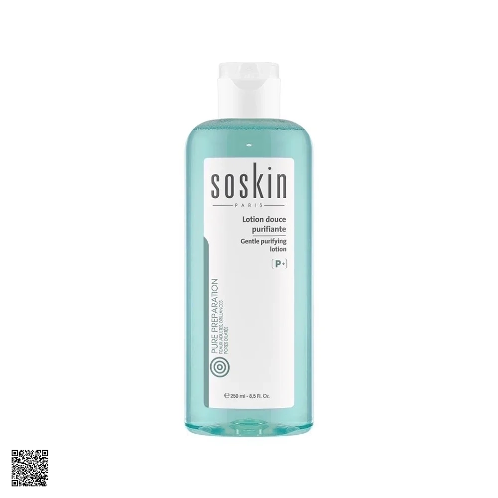 Soskin Gentle Purifying Lotion - Nước Hoa Hồng Làm Sạch Sâu