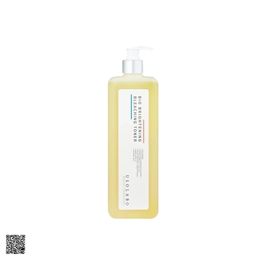 Usolab Bio Brightening Bleaching Toner - Nước Hoa Hồng Trắng Da Mờ Nám