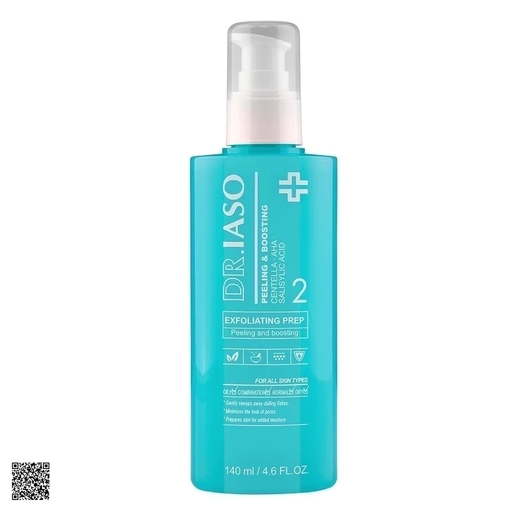 Dr.Iaso Exfoliating Prep - Nước Hoa Hồng Dưỡng Sáng Mịn Da