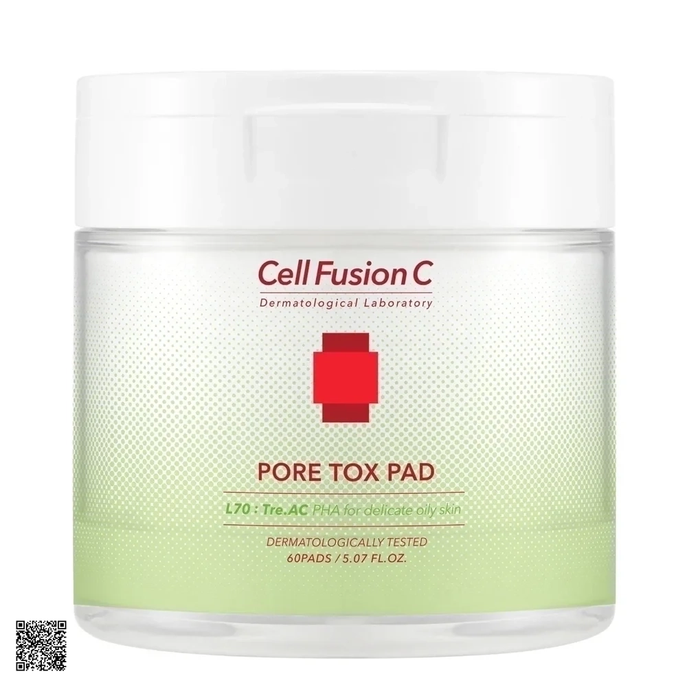 Cell Fusion C Pore Tox Pad - Toner Pad Làm Sạch Sâu, Se Khít Chân Lông