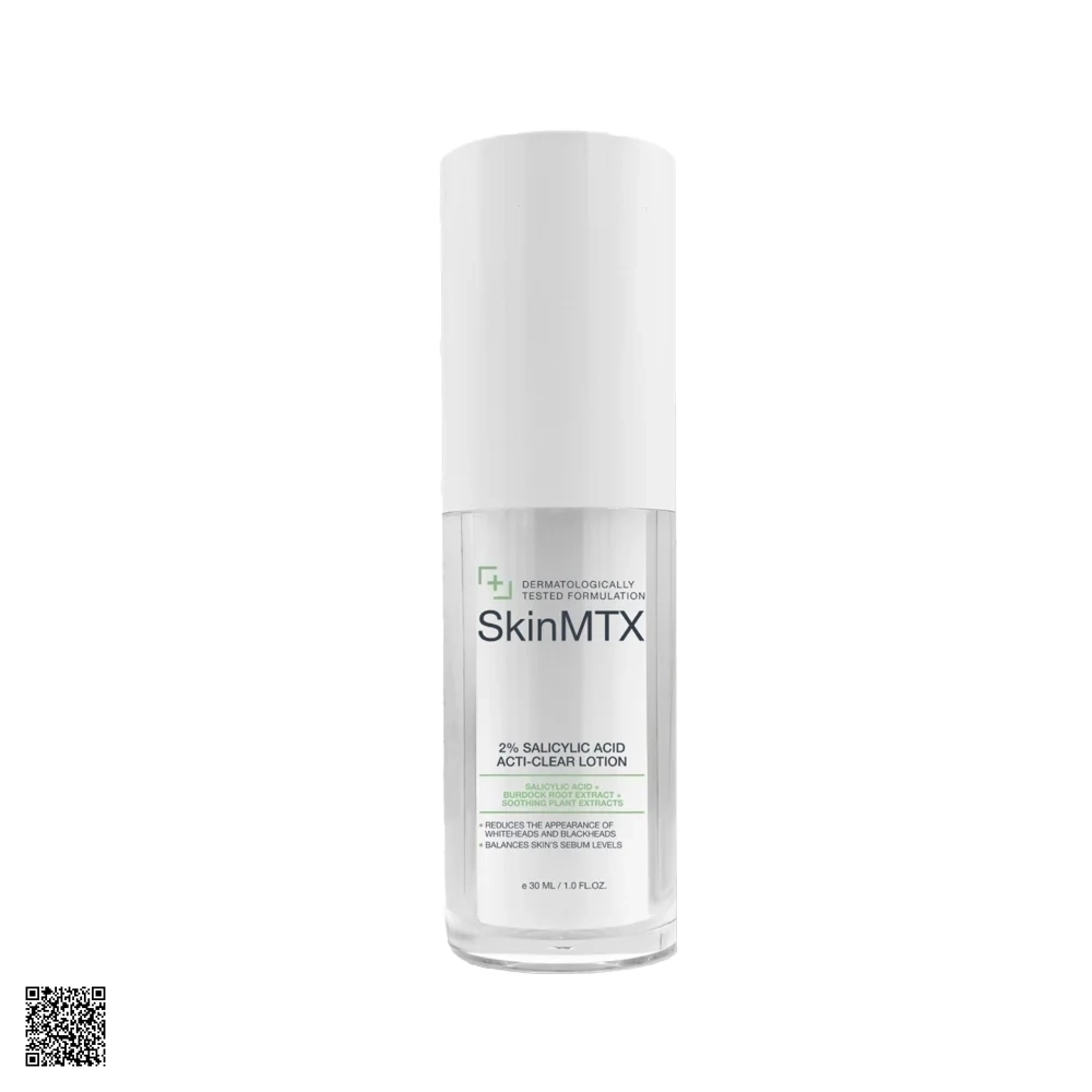 SkinMTX 2% Salicylic Acid Acti-Clear Lotion - Lotion Hỗ Trợ Giảm Mụn (30ml)