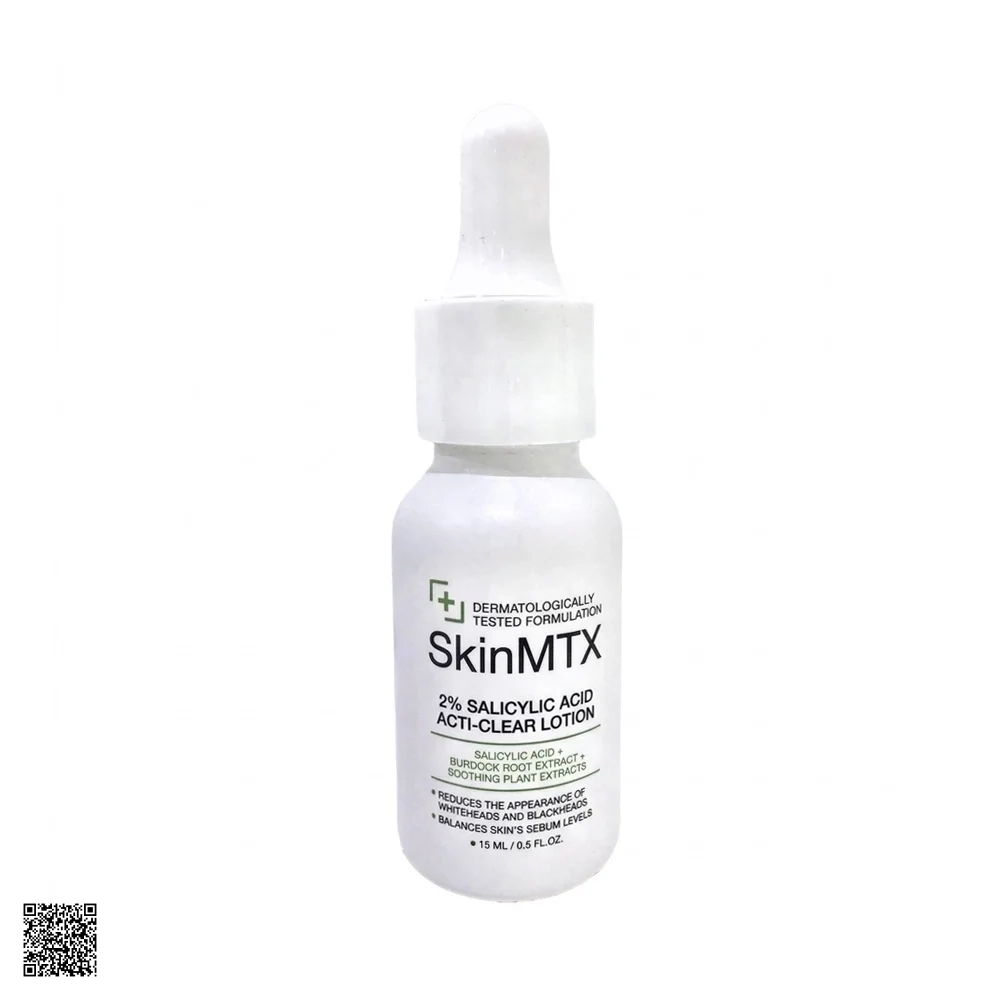 SkinMTX 2% Salicylic Acid Acti-Clear Lotion - Lotion Hỗ Trợ Giảm Mụn (15ml)