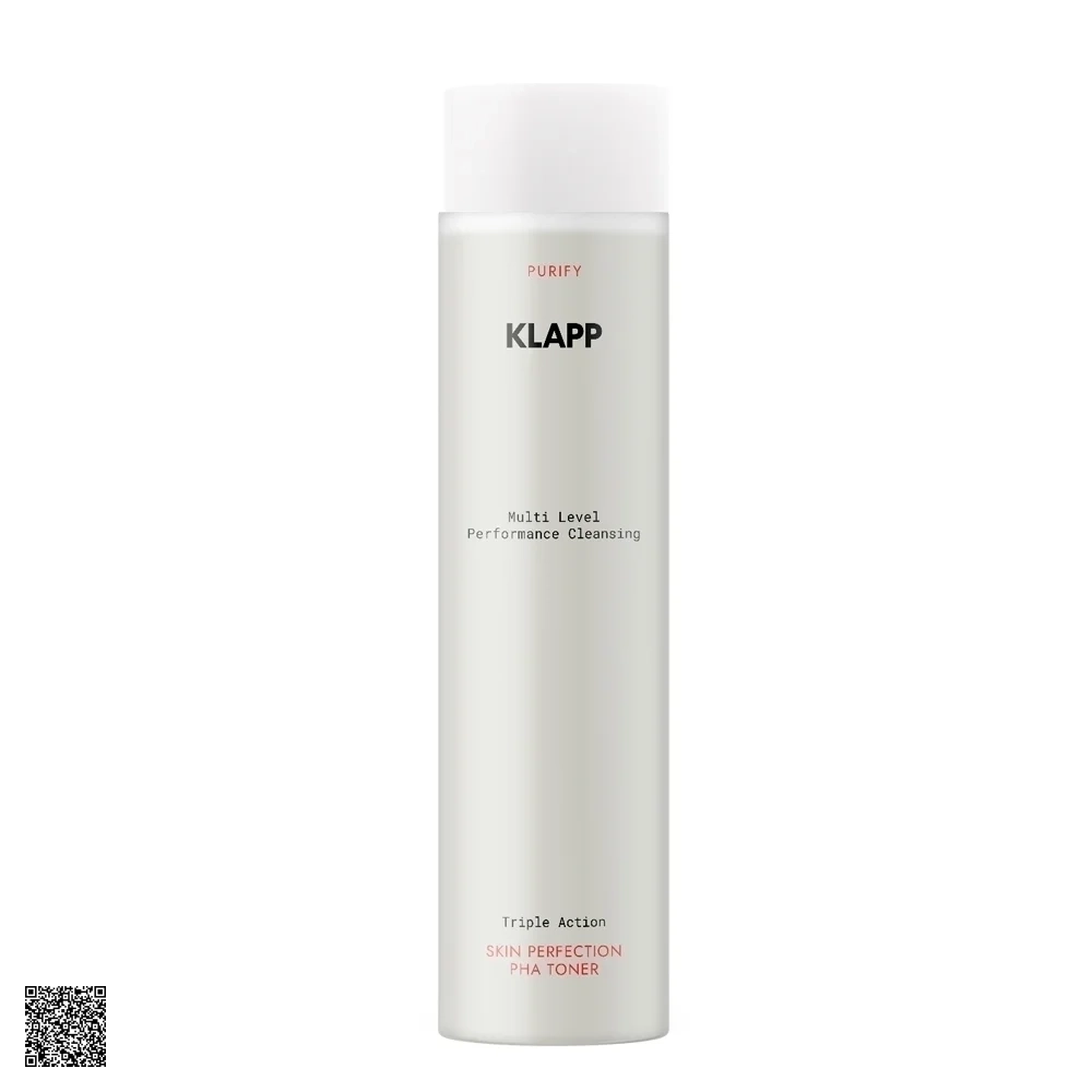 KLAPP Multi Level Performance Cleansing Skin Perfection PHA Toner - Nước Hoa Hồng Tái Tạo Da (200ml)