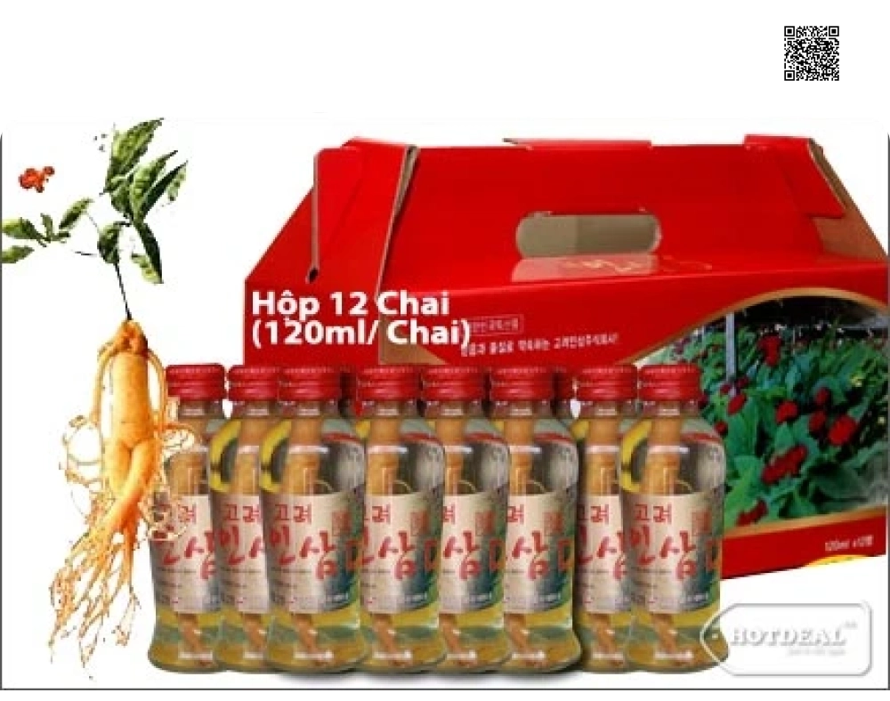 Nước Hồng Sâm Korinsam Có Củ Bên Trong Nước Hồng Sâm Korinsam Có Củ Bên Trong