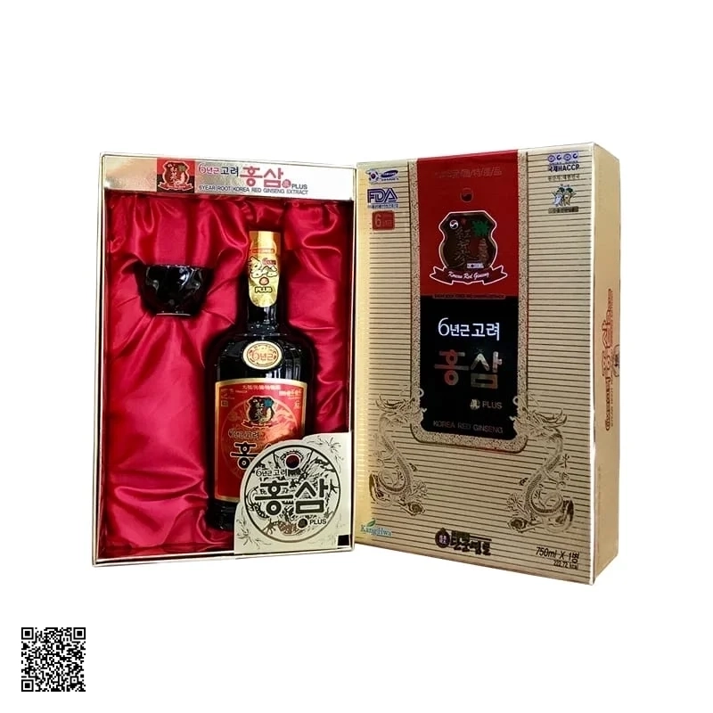 Nước Hồng Sâm Kanghwa Korean Ginseng Plus 750ml