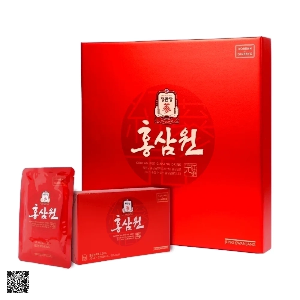 Nước Hồng Sâm KGC Korean Red Ginseng Drink (30 gói x 70ml)