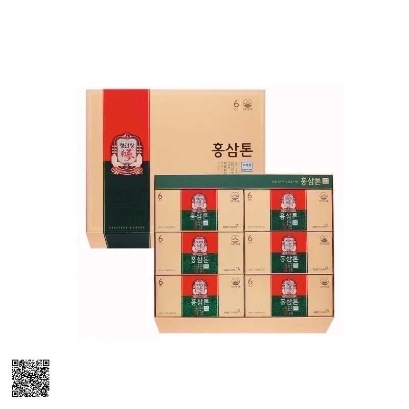 Nước Hồng Sâm KGC Korean Red Ginseng Tonic Origin (60 gói x 50ml)